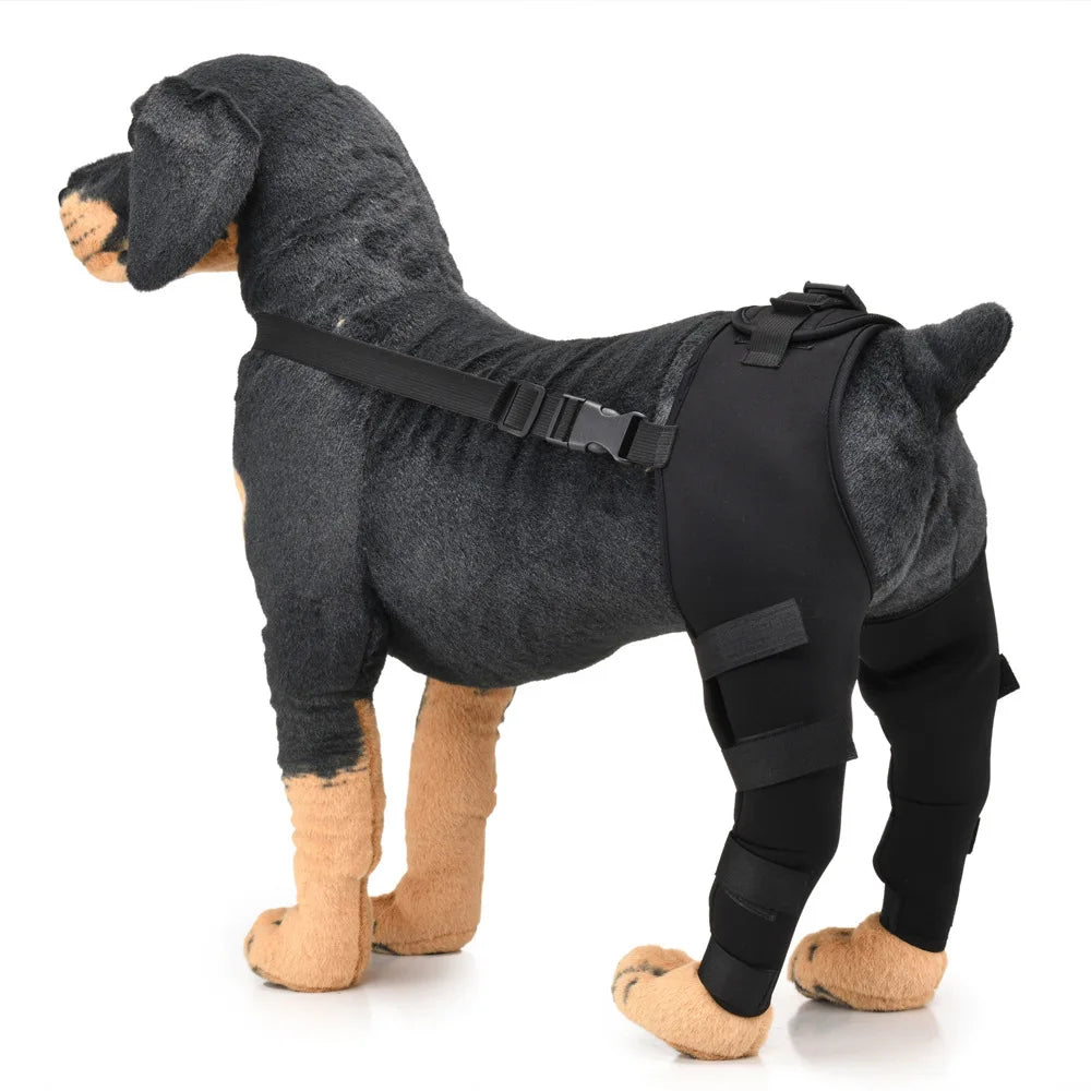 Adjustable Dog Rear Leg Support Brace