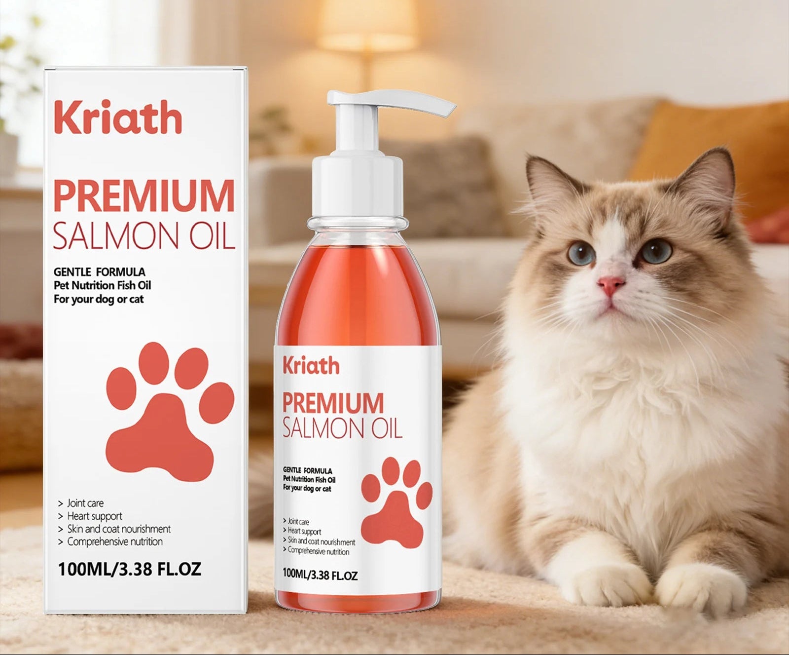 Premium Salmon Oil for Cats