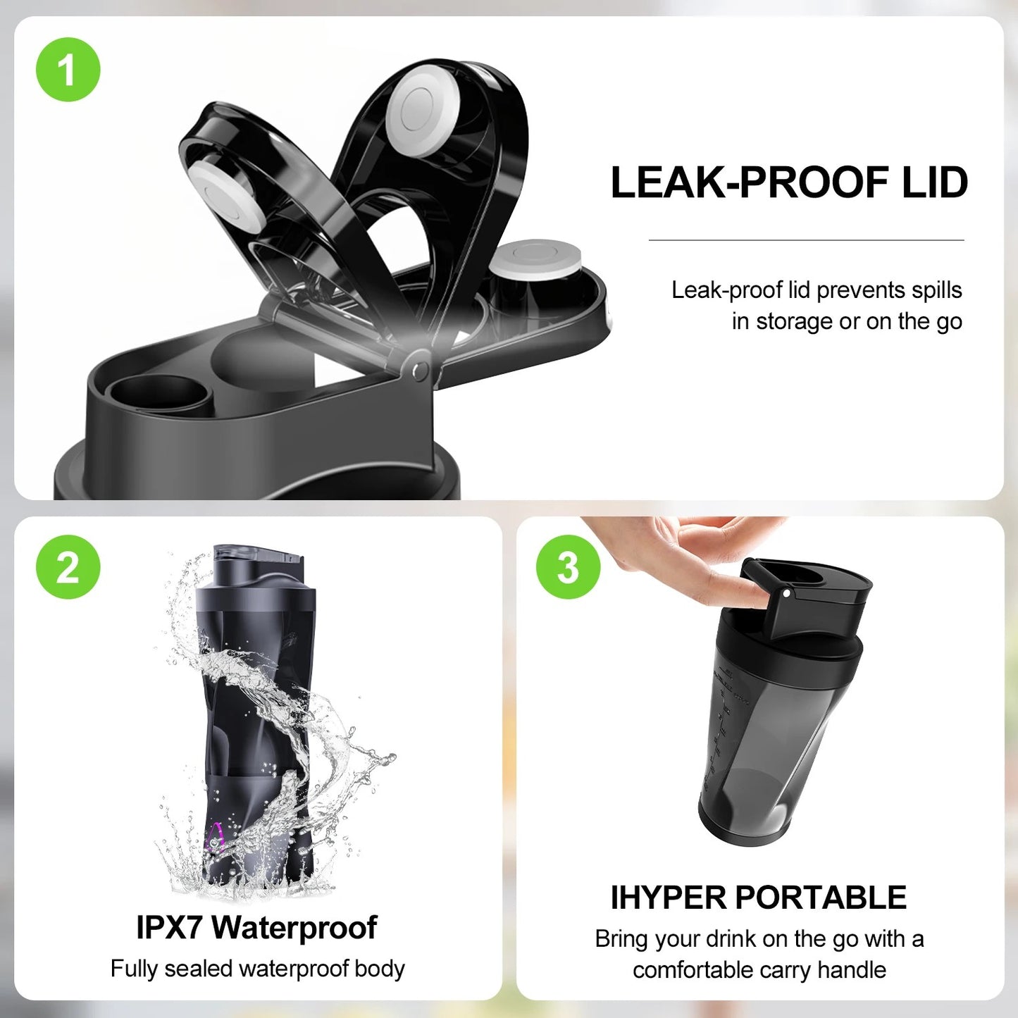 Pulse™ Electric Portable Blender