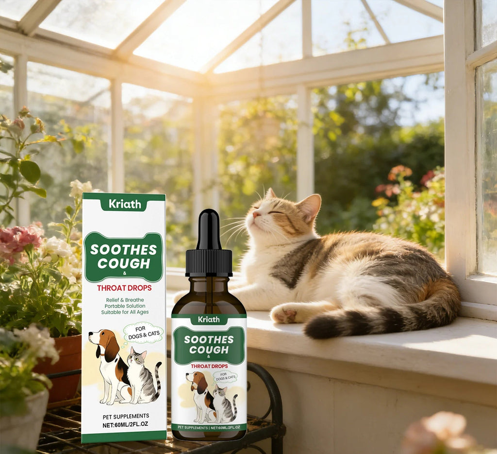 Herbal Throat Support Liquid for Dogs