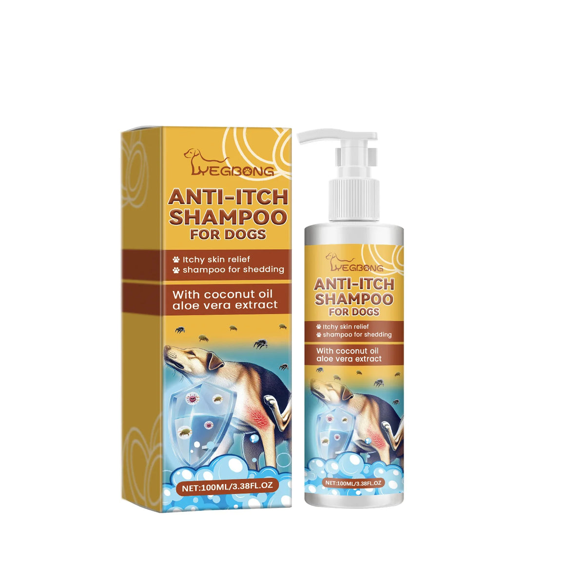 Moisturizing Dog Shampoo for Sensitive Skin